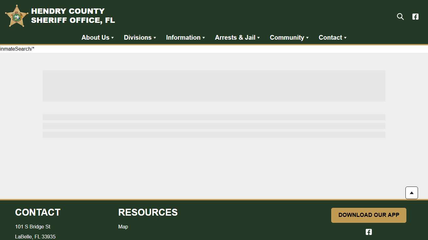 Inmate Search | Hendry County Sheriff’s Office FL